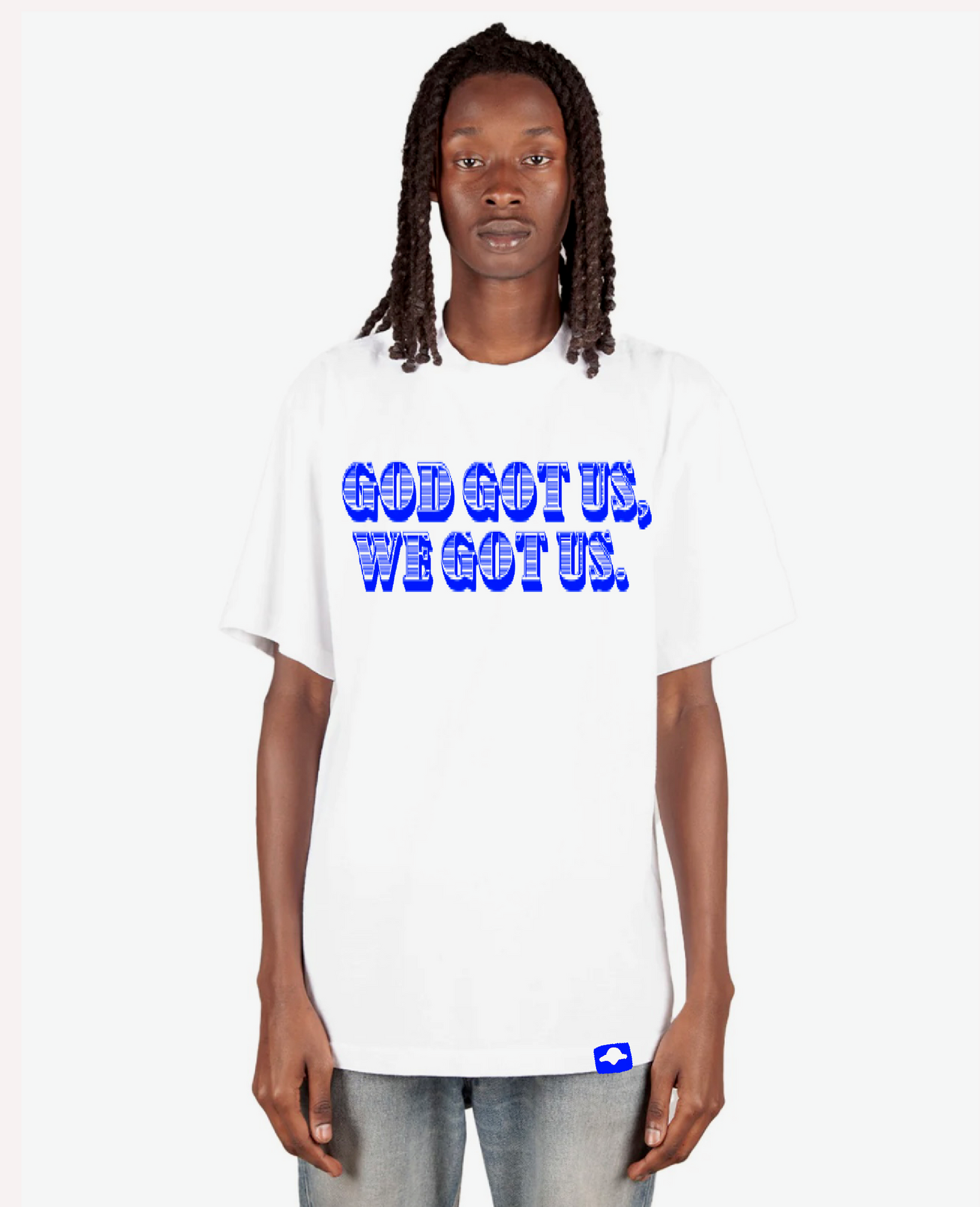 'GOD GOT US, WE GOT US.' TEE v1 (TREE AFFIRMATIONS™️)