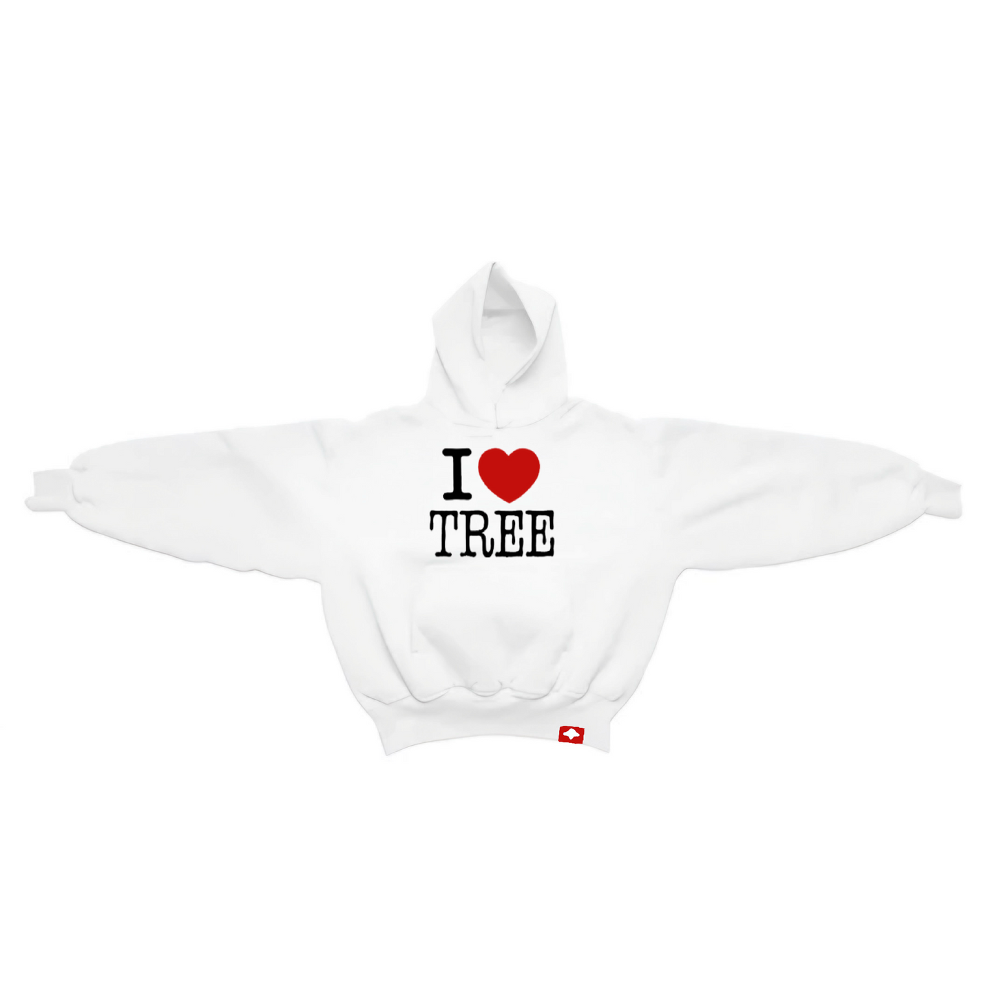 PREMIUM HEAVYWEIGHT 'I HEART TREE' HOODIE