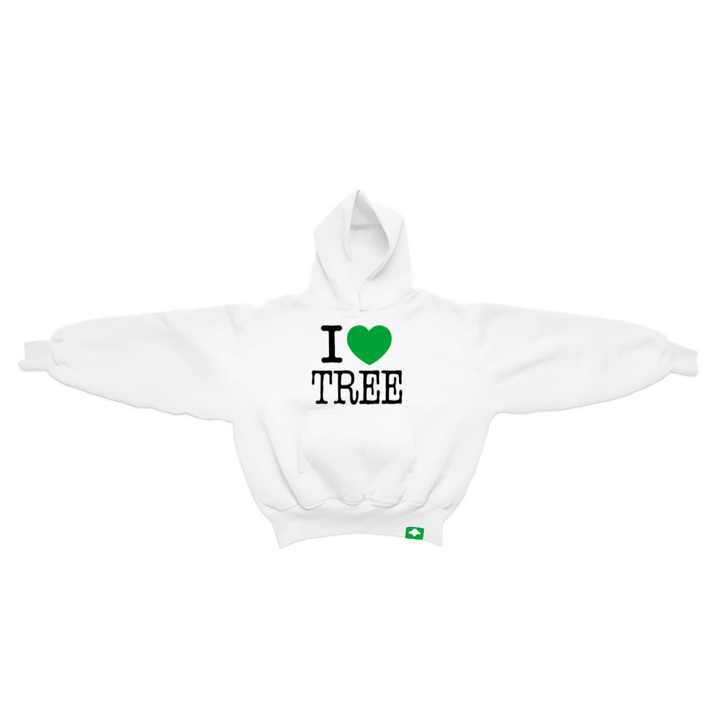 PREMIUM HEAVYWEIGHT 'I HEART TREE' HOODIE