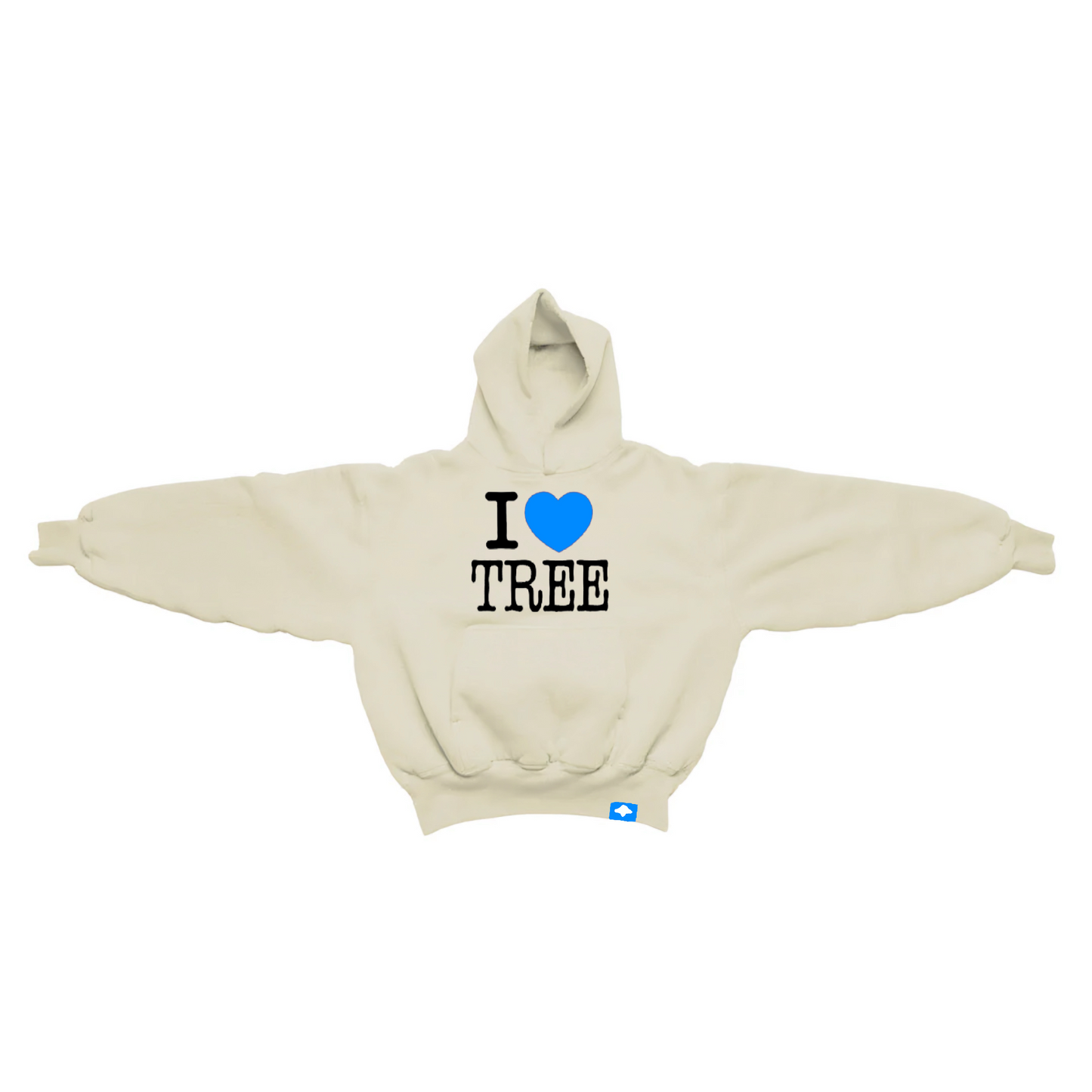 PREMIUM HEAVYWEIGHT 'I HEART TREE' HOODIE