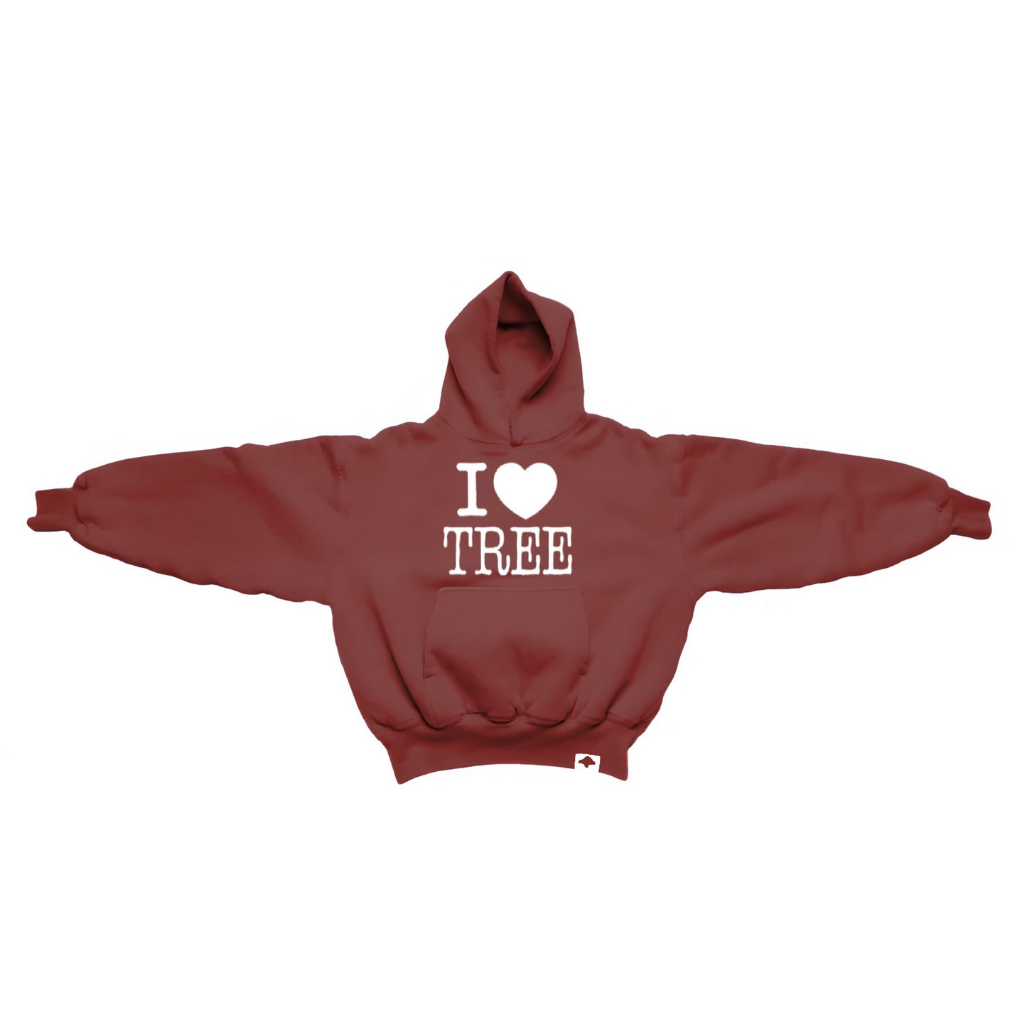 PREMIUM HEAVYWEIGHT 'I HEART TREE' HOODIE