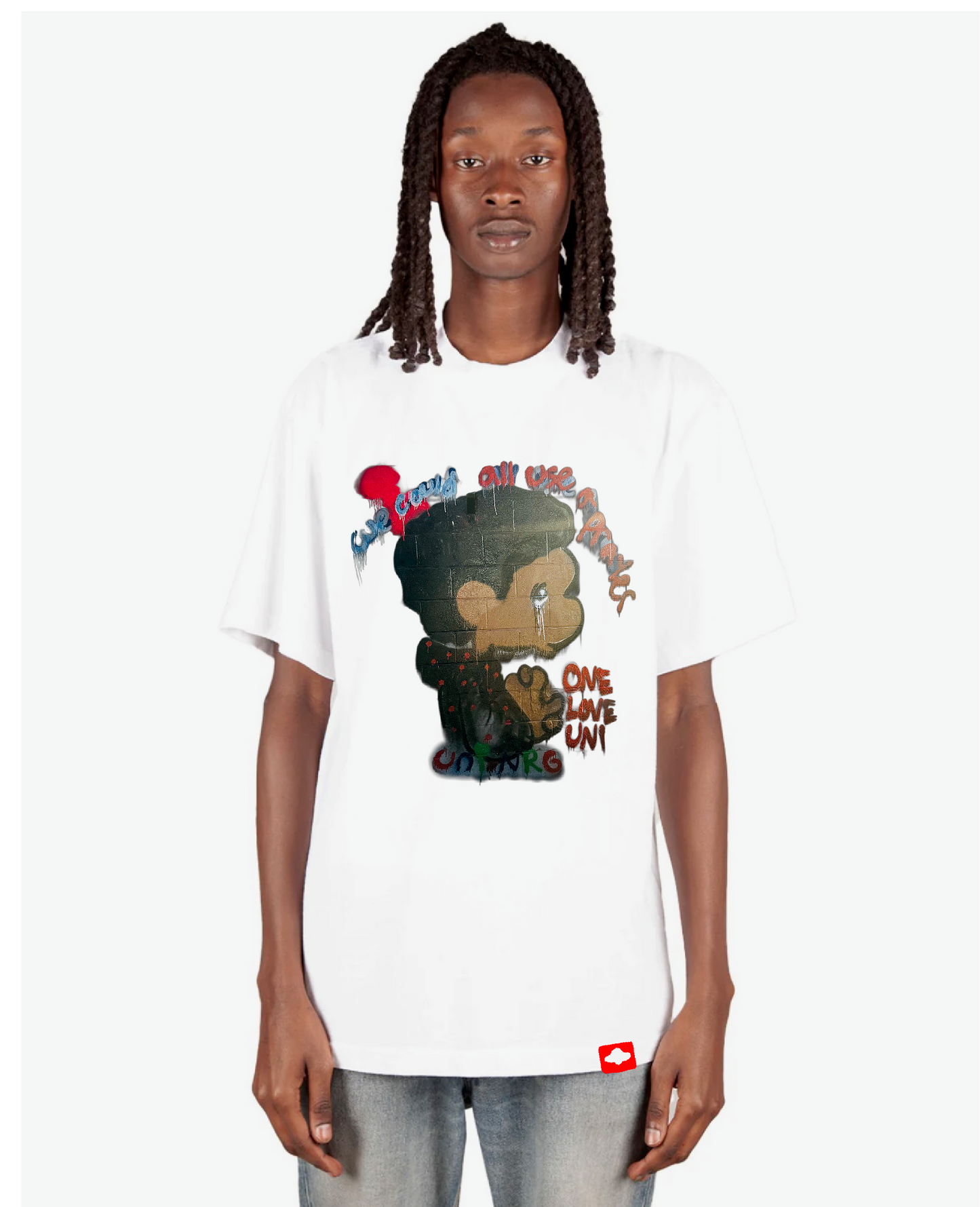 'WE COULD ALL USE A PRAYER' THC x ONELOVEUNI COLLAB TEE