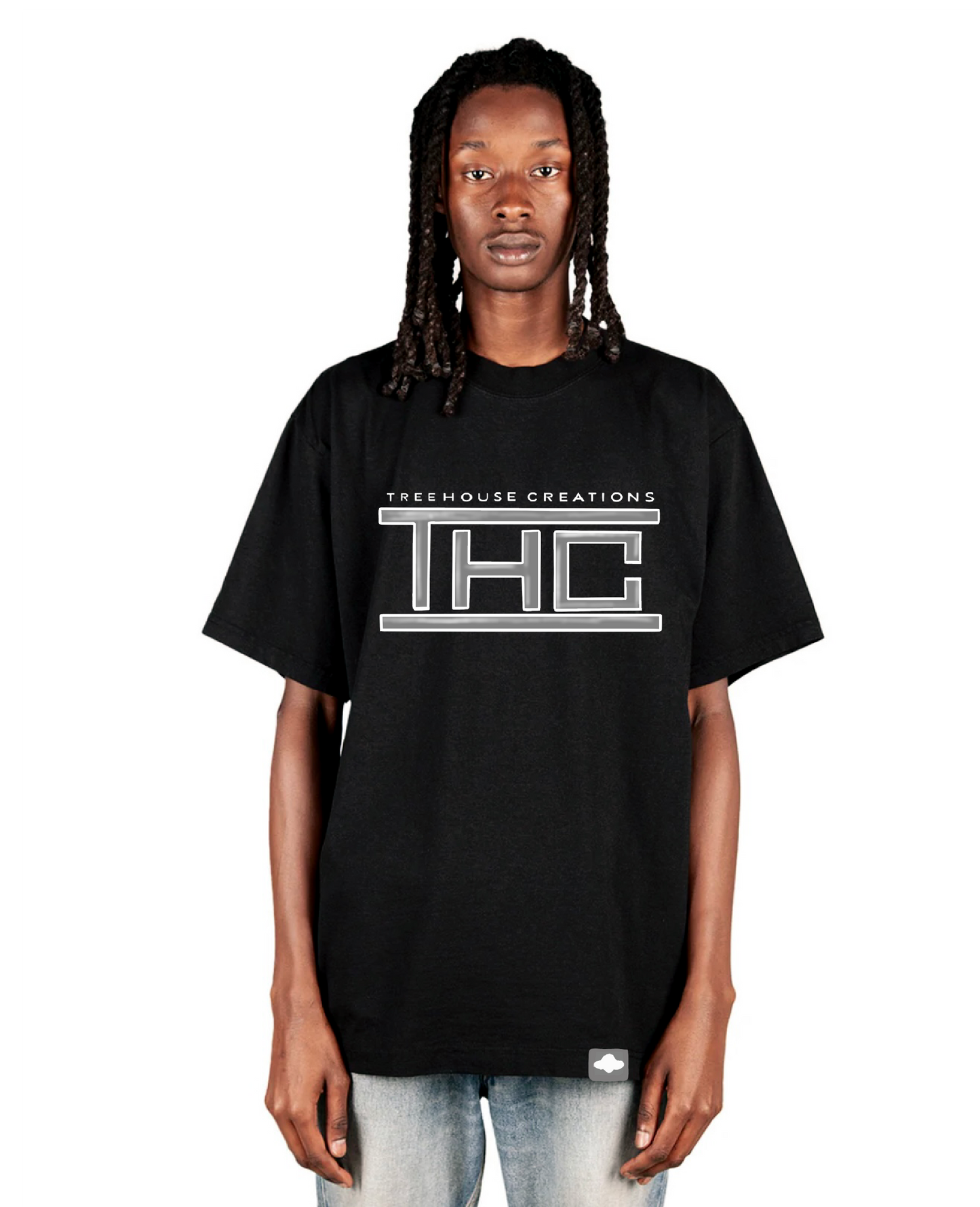 'THC PRODUCTIONS' TEE (TREEHOUSE CREATIONS)