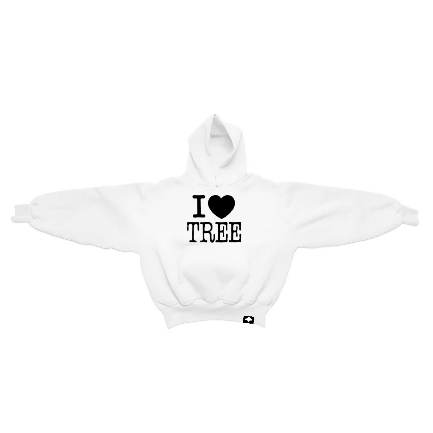 PREMIUM HEAVYWEIGHT 'I HEART TREE' HOODIE