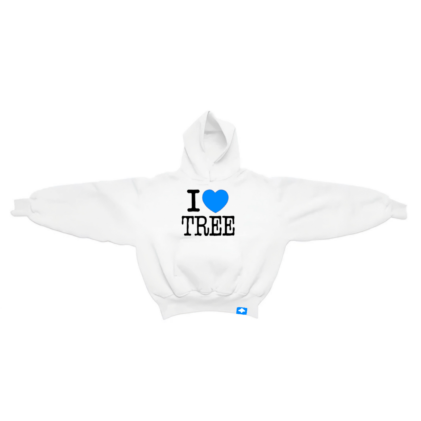 PREMIUM HEAVYWEIGHT 'I HEART TREE' HOODIE