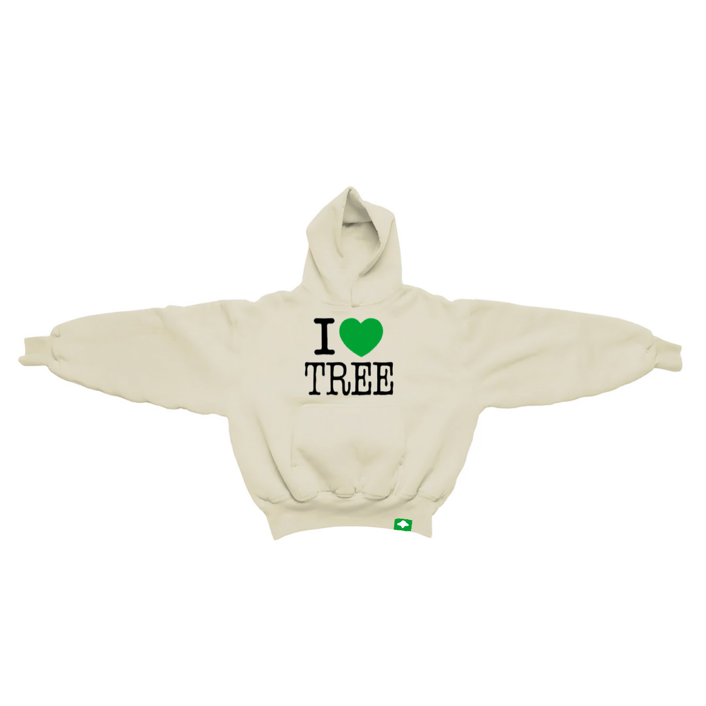 PREMIUM HEAVYWEIGHT 'I HEART TREE' HOODIE