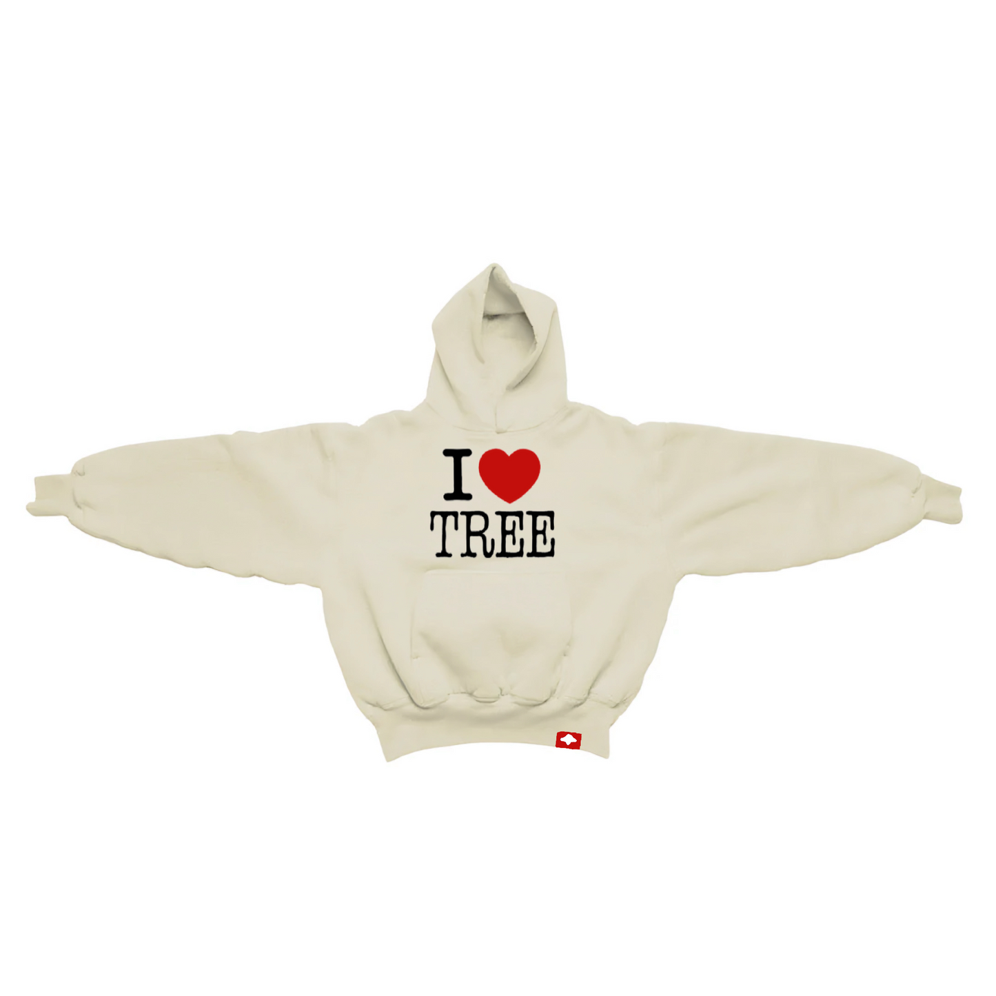 PREMIUM HEAVYWEIGHT 'I HEART TREE' HOODIE