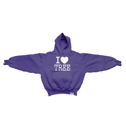 PREMIUM HEAVYWEIGHT 'I HEART TREE' HOODIE