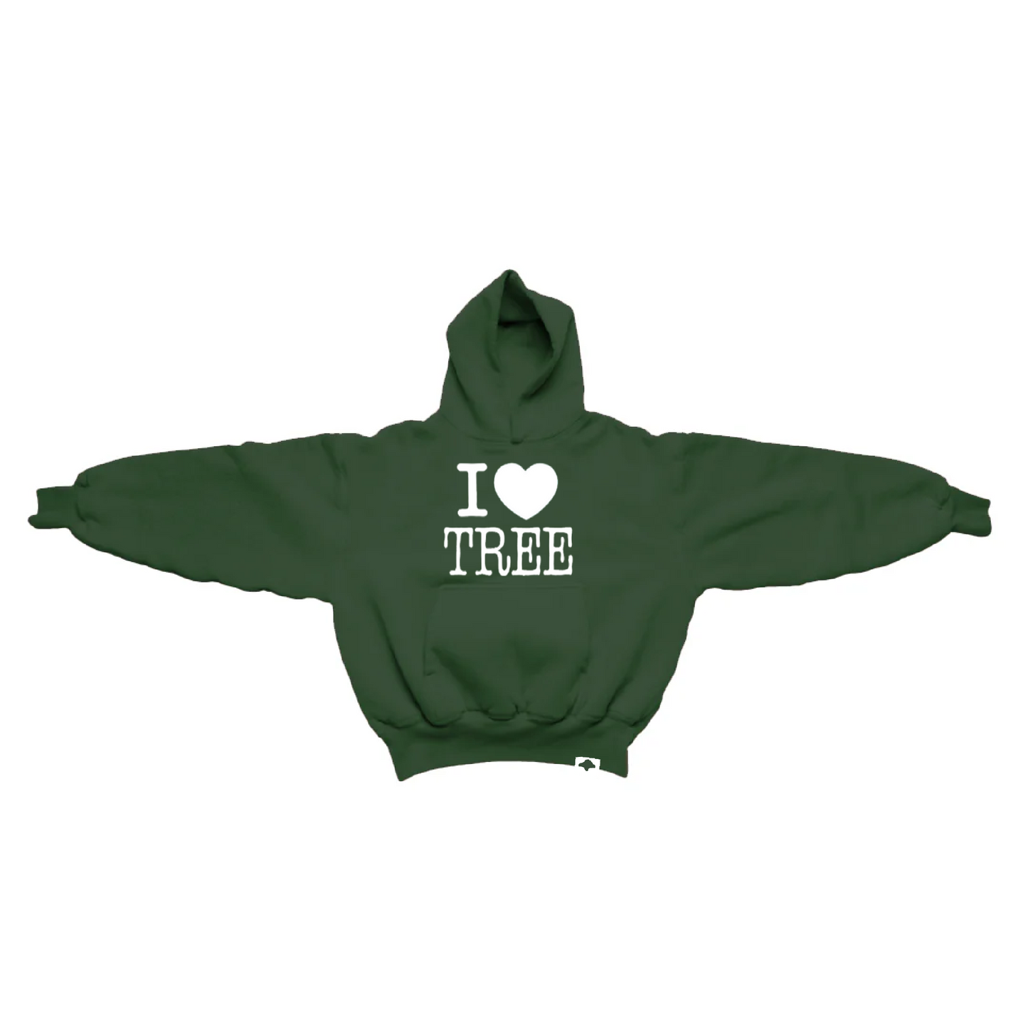 PREMIUM HEAVYWEIGHT 'I HEART TREE' HOODIE